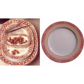 Comprar Plato Postre 22 Cm Travertino  Costa Verde 323864 al Mejor Precio