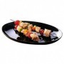Comprar Plato Steak Vidrio Opal Negro 33X24,7 Cm  Luminarc 1313 al Mejor Precio