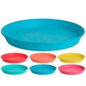 Comprar Platos Plastico 22,5 Cm  Lote 6 Excellent 143934 al Mejor Precio