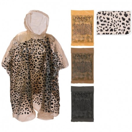 Comprar Poncho Leopardo Adultos Surtido  Importacion 207058 al Mejor Precio