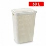 Comprar Pongotodo Mimbre 60 L Beige  Plasticforte 35185 al Mejor Precio