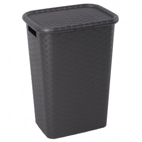 Comprar Pongotodo Plastico 60L Antracita  Importacion 31157 al Mejor Precio