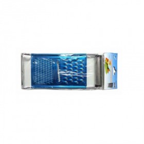 Comprar Rallador Plano Inoxidable 3 Usos 26,5 Cm Blister Happyfriends 30011 al Mejor Precio