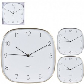 Comprar Reloj Pared Aluminio 29X29 Cm Surtido  Segnale 262732 al Mejor Precio