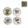 Comprar Reloj Pared Chapa 28 Cm Flores  Segnale 262710 al Mejor Precio