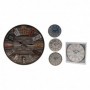 Comprar Reloj Pared Chapa Imitacion Madera 33 Cm  Importacion 262735 al Mejor Precio