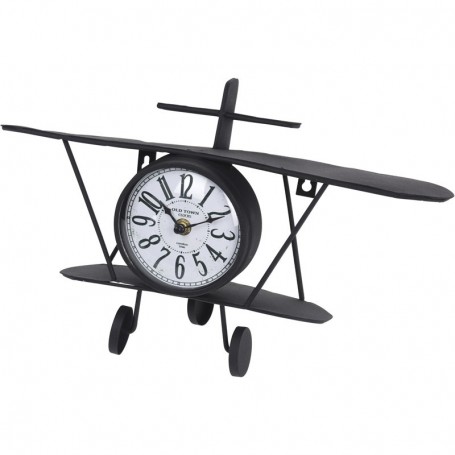 Comprar Reloj Sobremesa Avion 37X20 Cm  Importacion 262779 al Mejor Precio