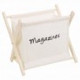 Comprar Revistero Madera Y Tela 32X20X30 Cm  Importacion 17009 al Mejor Precio