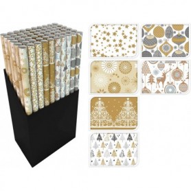 Comprar Rollo Papel Regalo Navidad 70X200 Cm  Importacion 18576 al Mejor Precio