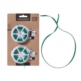 Comprar Rollos Alambre Verdes Jardin 20 Metros Blister 2 Progarden 143852 al Mejor Precio