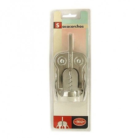 Comprar Sacacorchos Doble Palanca Cromado   Boj 7016 al Mejor Precio
