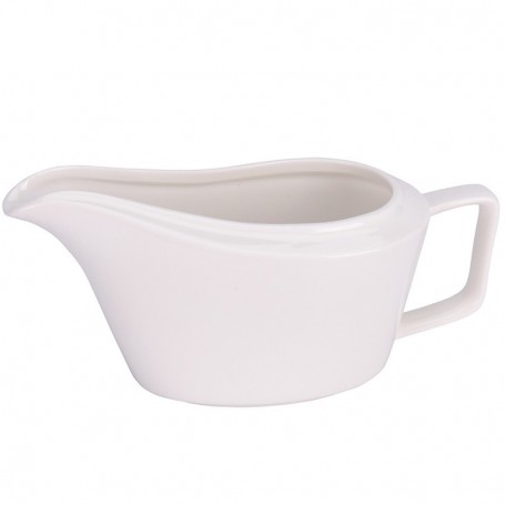 Comprar Salsera Porcelana Blanca  Importacion 257039 al Mejor Precio