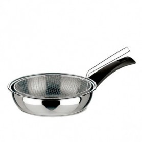 Comprar Sarten Freidora + Cestillo Inoxidable 24 Cm  Inoxibar 171076 al Mejor Precio