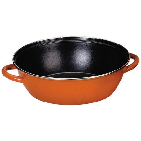 Comprar Sarten Honda Con Asas Orange 32 Cm  Ibili 12077 al Mejor Precio