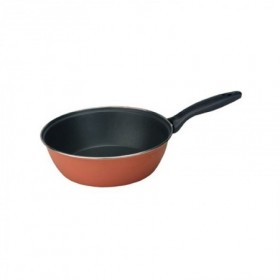 Comprar Sarten Honda Con Mango Orange 28 Cm  Ibili 12084 al Mejor Precio
