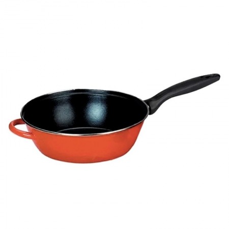 Comprar Sarten Honda Con Mango Y Asa Orange 30 Cm  Ibili 12085 al Mejor Precio