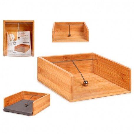 Comprar Servilletero Bambu 21,5X18,5X7 Cm  Arteregal 15039 al Mejor Precio