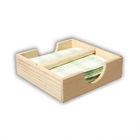 Comprar Servilletero Madera 19X19X6 Cm  Artema 218014 al Mejor Precio