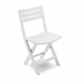 Comprar Silla Plegable Resina Birki Blanca  Progarden 206514 al Mejor Precio