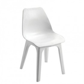Comprar Silla Resina Eolo Reforzada Blanca  Progarden 206554 al Mejor Precio