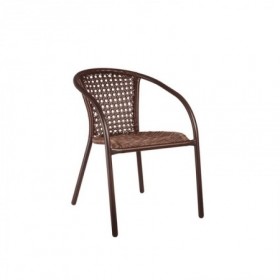 Comprar Sillon Aluminio Ratan Marron 30B  Dl 206874 al Mejor Precio