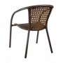 Comprar Sillon Aluminio Ratan Marron 30B  Dl 206874 al Mejor Precio