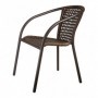 Comprar Sillon Aluminio Ratan Marron 30B  Dl 206874 al Mejor Precio