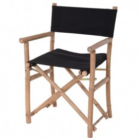 Comprar Sillon Director Bambu Negro  Importacion 17032 al Mejor Precio