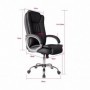 Comprar Sillon Oficina 100 Kg New York Negro  Romo 206639 al Mejor Precio
