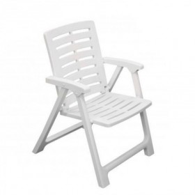Comprar Sillon Plegable Resina Rexi Blanco  Progarden 206583 al Mejor Precio