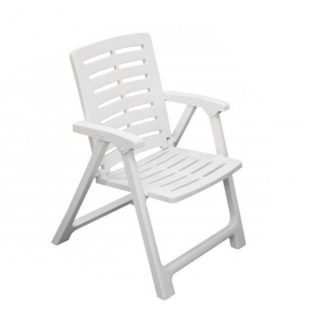 Comprar Sillon Plegable Resina Rexi Blanco  Progarden 206583 al Mejor Precio