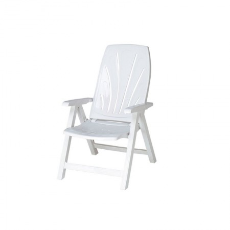 Comprar Sillon Posiciones Resina Blanco 8092  Garden Life 206274 al Mejor Precio