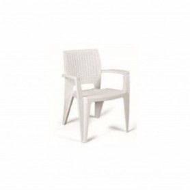 Comprar Sillon Resina Caribe Blanco  Joluce 206568 al Mejor Precio