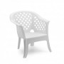 Comprar Sillon Resina Lario Blanco  Progarden 206542 al Mejor Precio