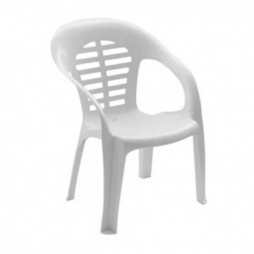 Comprar Sillon Respaldo Alto 8305 Blanco  Garden Life 206338 al Mejor Precio