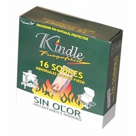 Comprar Sobres Encendido Sin Olor 16 Piezas Caja Kindle 87022 al Mejor Precio