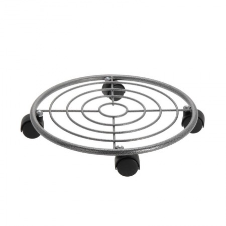 Comprar Soporte Macetas 4 Ruedas Metal 35X6.5 Cm  Importacion 143547 al Mejor Precio
