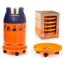 Comprar Soporte Portabombonas 4 Ruedas  Plasticforte 35291 al Mejor Precio