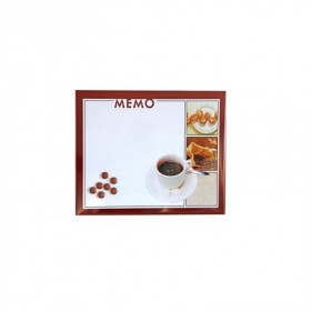 Comprar Tabla Memo Metal 45 X 36 Cm  Importacion 19115 al Mejor Precio