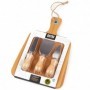 Comprar Tabla Quesos Bambu + 3 Piezas 29X16 Cm  Bistro 19114 al Mejor Precio