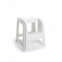 Comprar Taburete Domus 44X42X45 Cm Blanco  Plasticforte 35126 al Mejor Precio