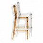 Comprar Taburete Respaldo Opera Blanco 75Cm  Resol 148045 al Mejor Precio