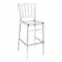 Comprar Taburete Respaldo Opera Transparente 75 Cm  Resol 148046 al Mejor Precio
