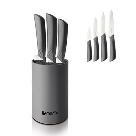 Comprar Taco Cuchillos Ceramicos 4 Piezas  Monix 285008 al Mejor Precio