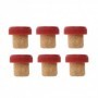 Comprar Tapones Corcho 6 Piezas 5700  Fackelmann 109007 al Mejor Precio