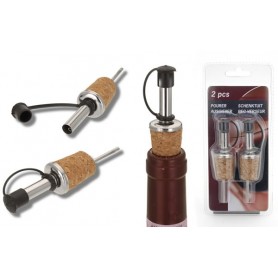 Comprar Tapones Corcho Con Dosificicador 2 Piezas Blister 2 Importacion 19026 al Mejor Precio