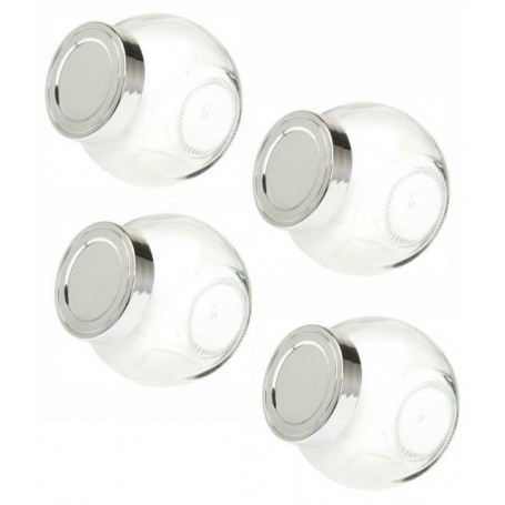 Comprar Tarros Vidrio 190 Ml 4 Piezas Lote 4 Excellent 20323 al Mejor Precio