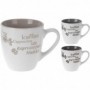 Comprar Taza Cafe Capuchino Porcelana  Importacion 257076 al Mejor Precio