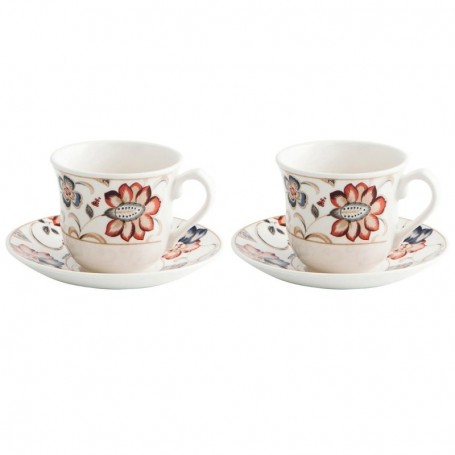 Comprar Tazas Con Plato 20 Cl Jacobean Pack 2 Luminarc 1457 al Mejor Precio