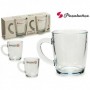 Comprar Tazas Mug Vidrio 340 Cc Lote 2 Pasabahce 20450 al Mejor Precio